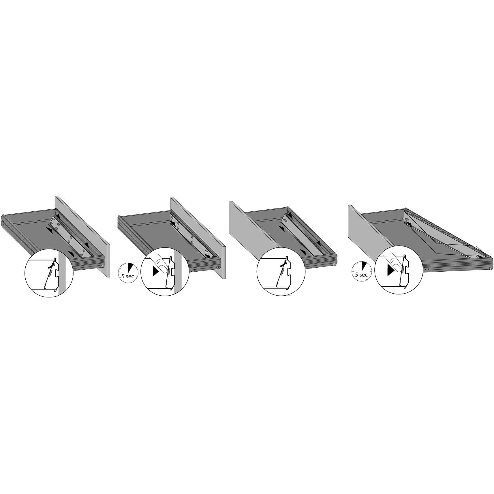 Hettich, Allestimento mobili, Orgaline (1 pz.)