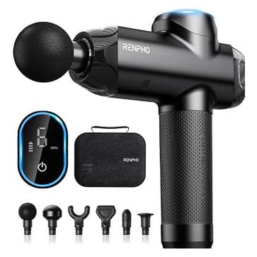 Renpho, Pistola per massaggi, R3 Power Massage Gun (6 Passi, 180 min)