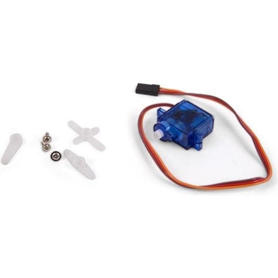 Whadda Servo mini analogico 9g, Scheda + Kit di sviluppo