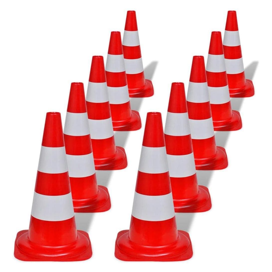 vidaXL, Ingegneria del traffico, Titus (10 Stück Ohne Kette)