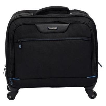 Soennecken Notebooktrolley Munich 5171 4Rolls Nylon nero (15.60", Universale), Borsa per Notebook, Nero