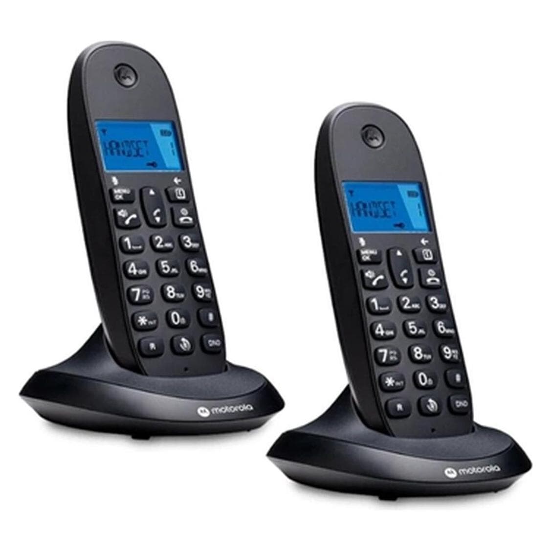 Motorola Telefono Inalambrico Dect Digital C1002cb+, Telefono, Nero