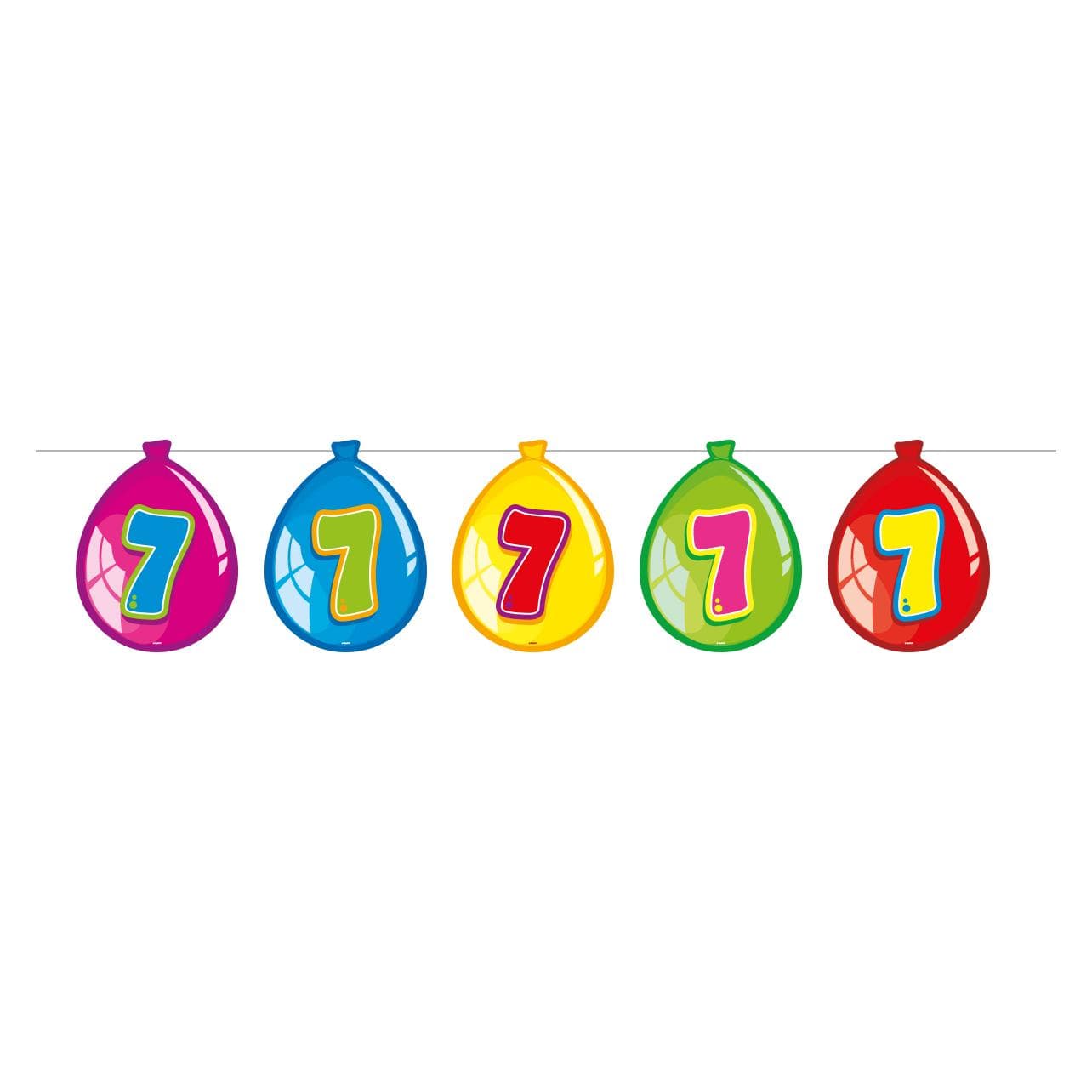 Folat Palloncini Bunting sette anni 10mtr. (1 pz.)