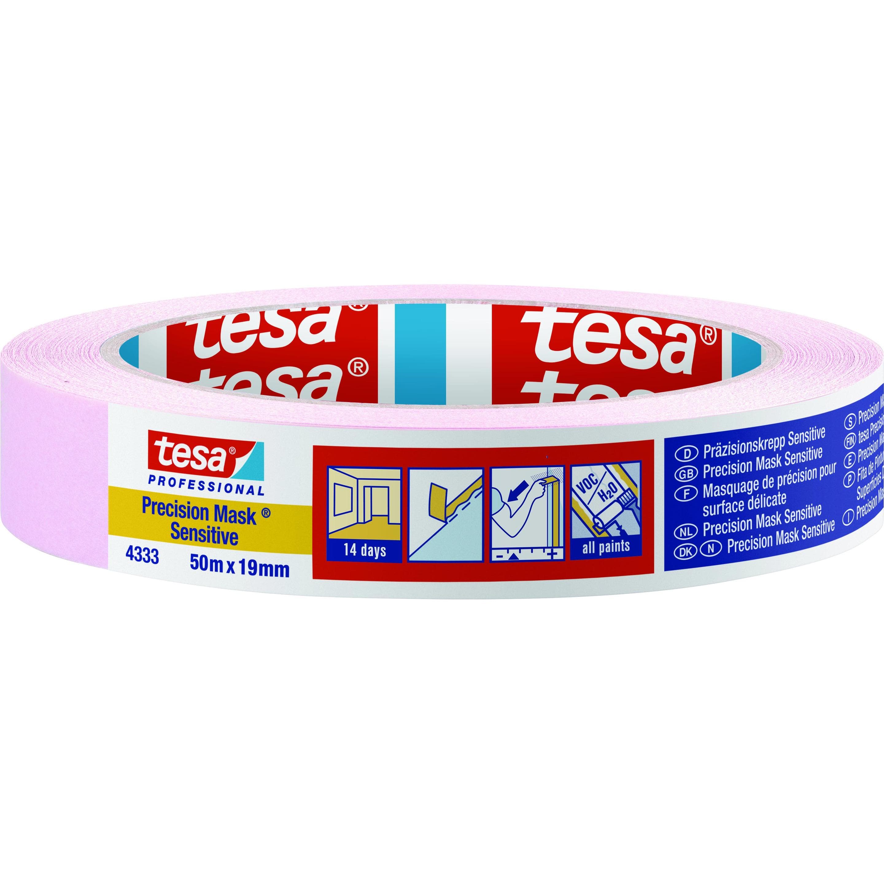 tesa, Nastro adesivo, Sensibile alla precisione (19 mm)