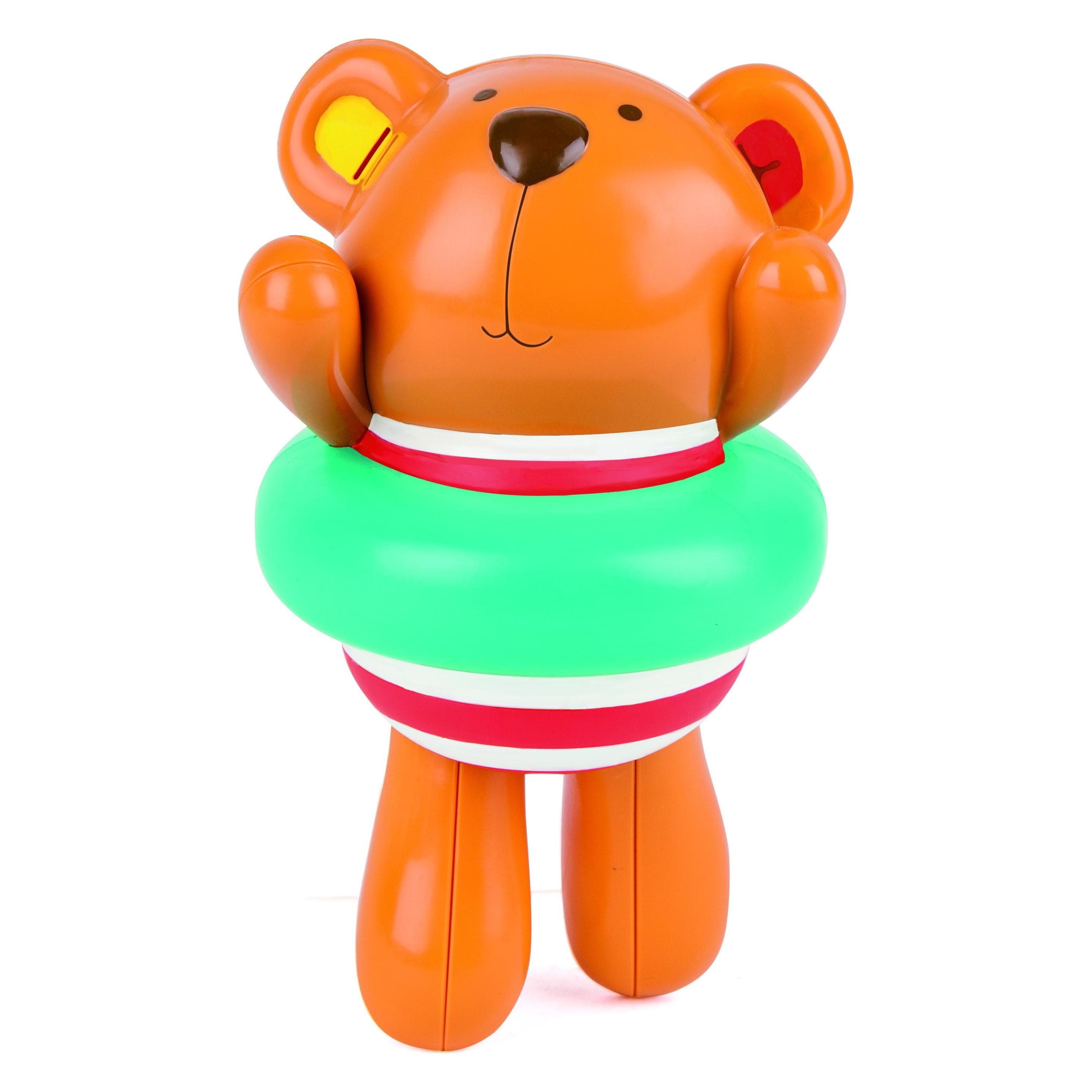 Hape Teddy si bagna