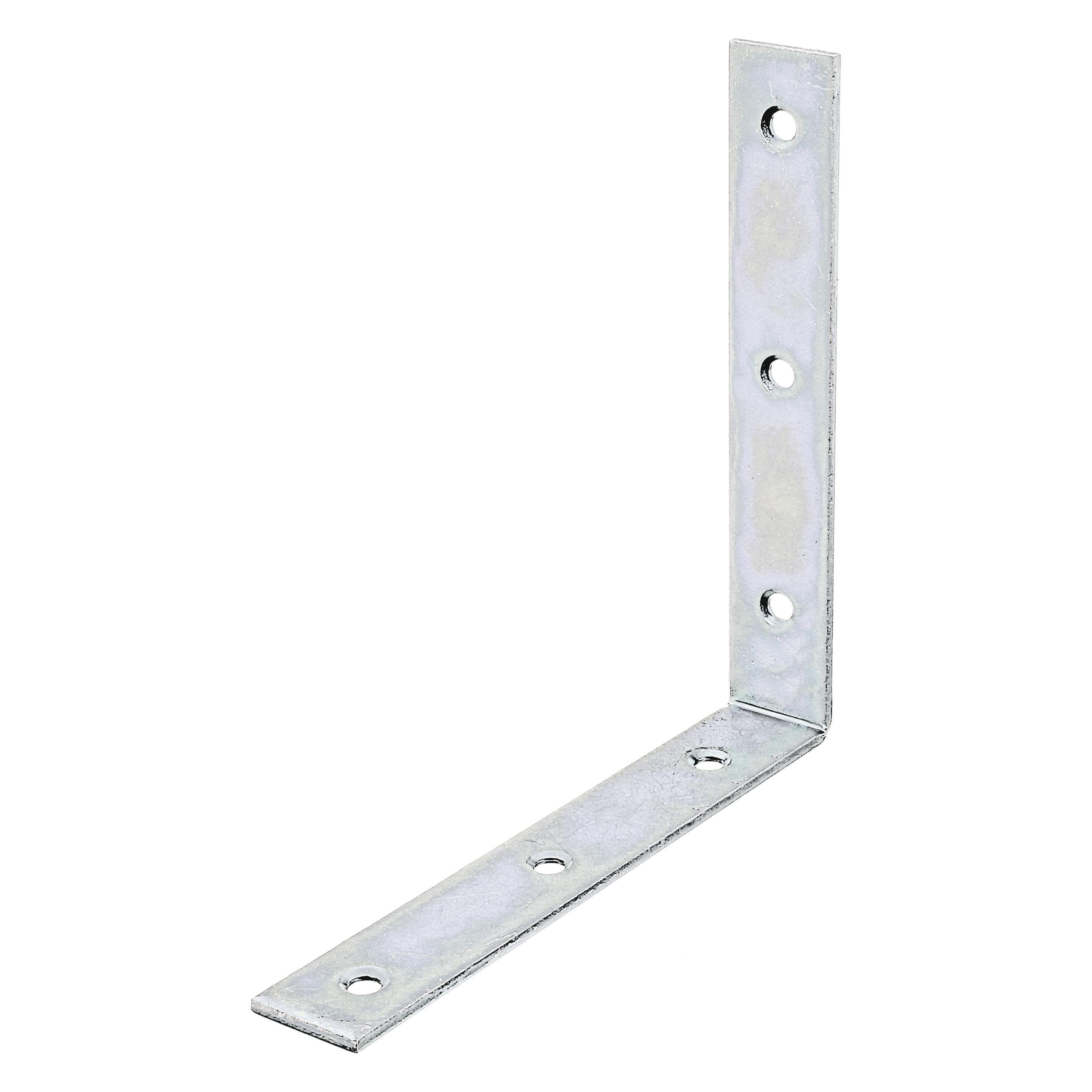 GAH, Connettori in legno, Staffa per sedia Lunghezza 150 x 150 mm Larghezza 25 mm Spessore 3 mm Acciaio zincato giallo Foro-Ø (20 pz.)