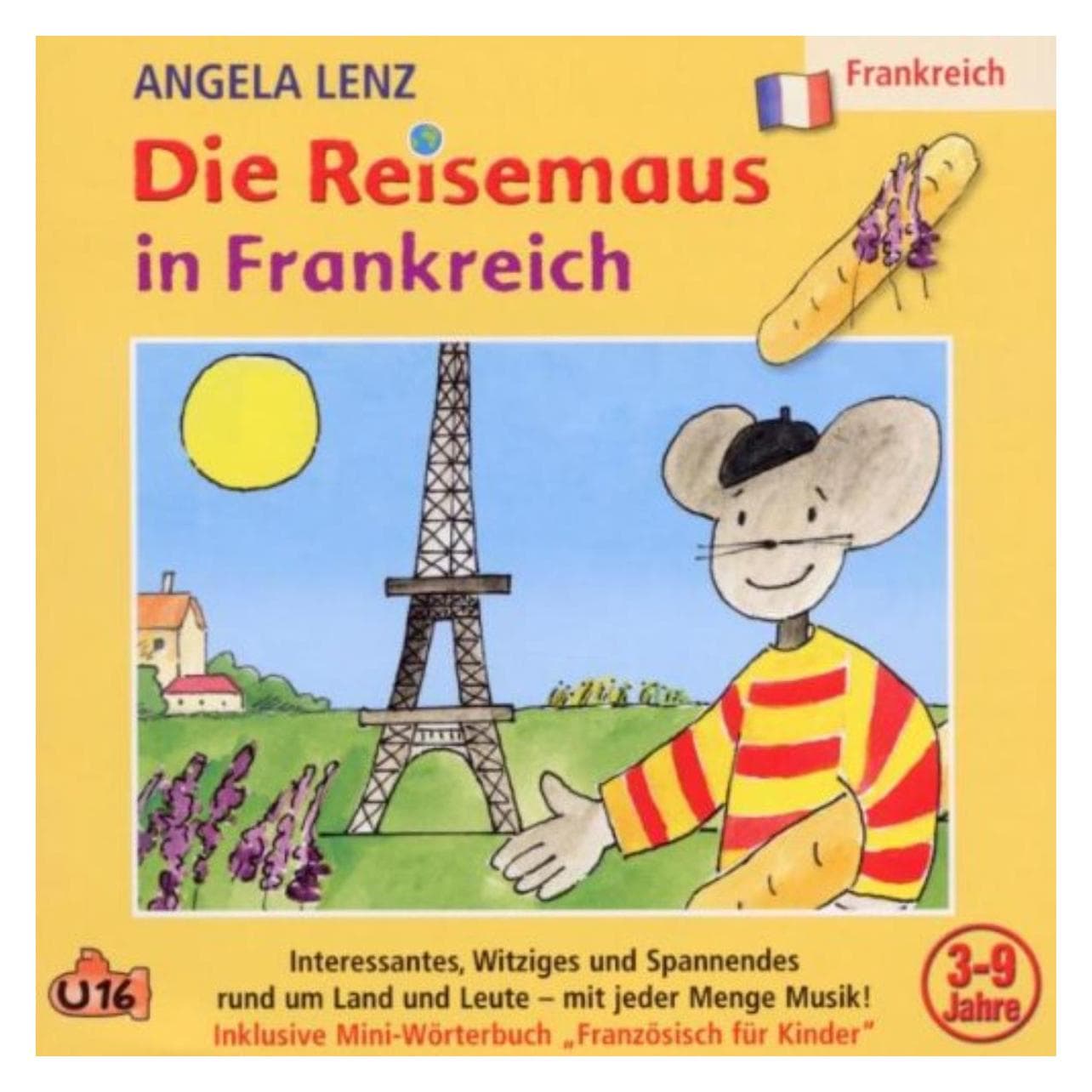 Il topo viaggiatore in Francia, Audiolibri di Angela Lenz