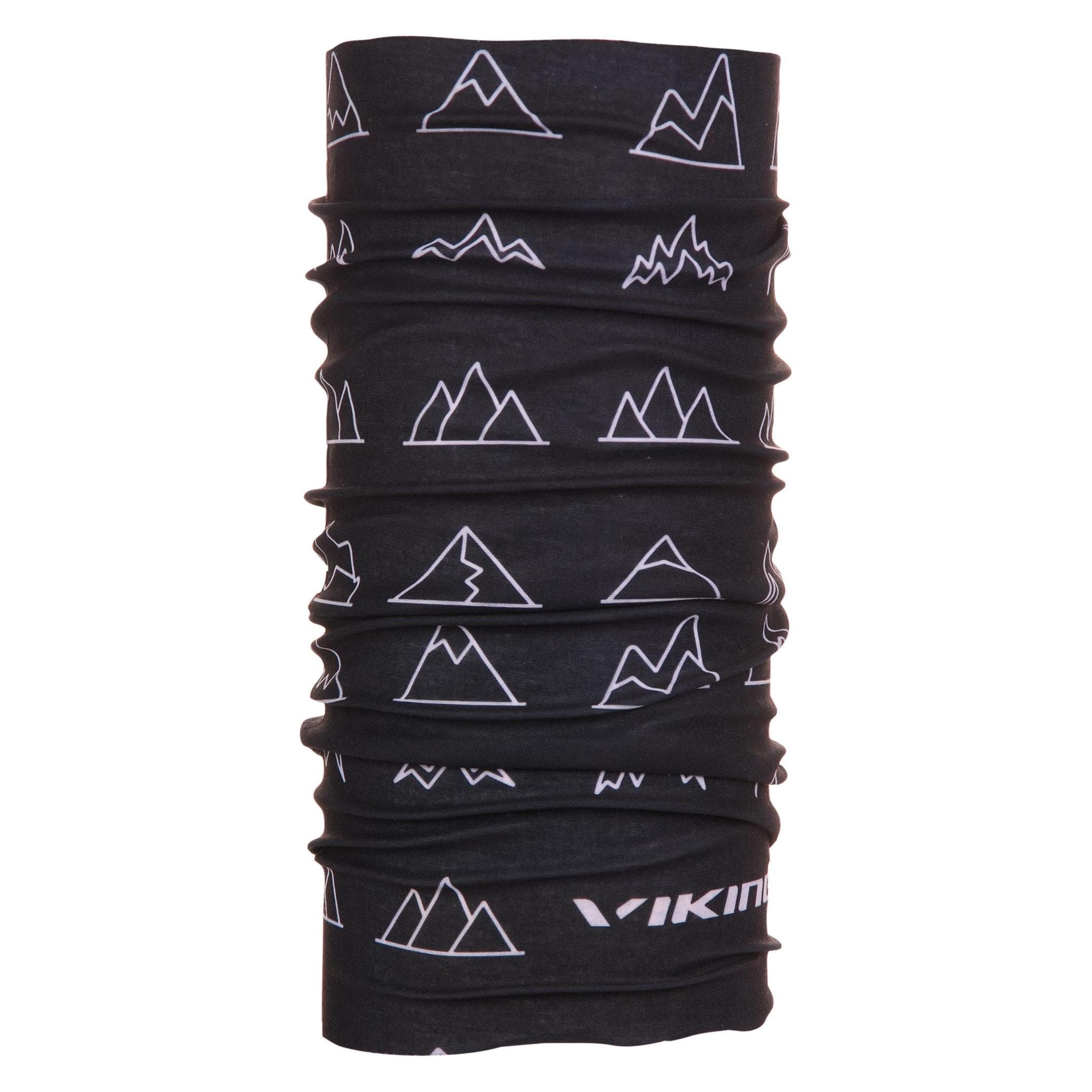 Vikingsports, Unisex, Sciarpa, Sciarpa VIKING Unisex X Fashion, Nero/Stampa, Taglia unica, Nero, Multicolore