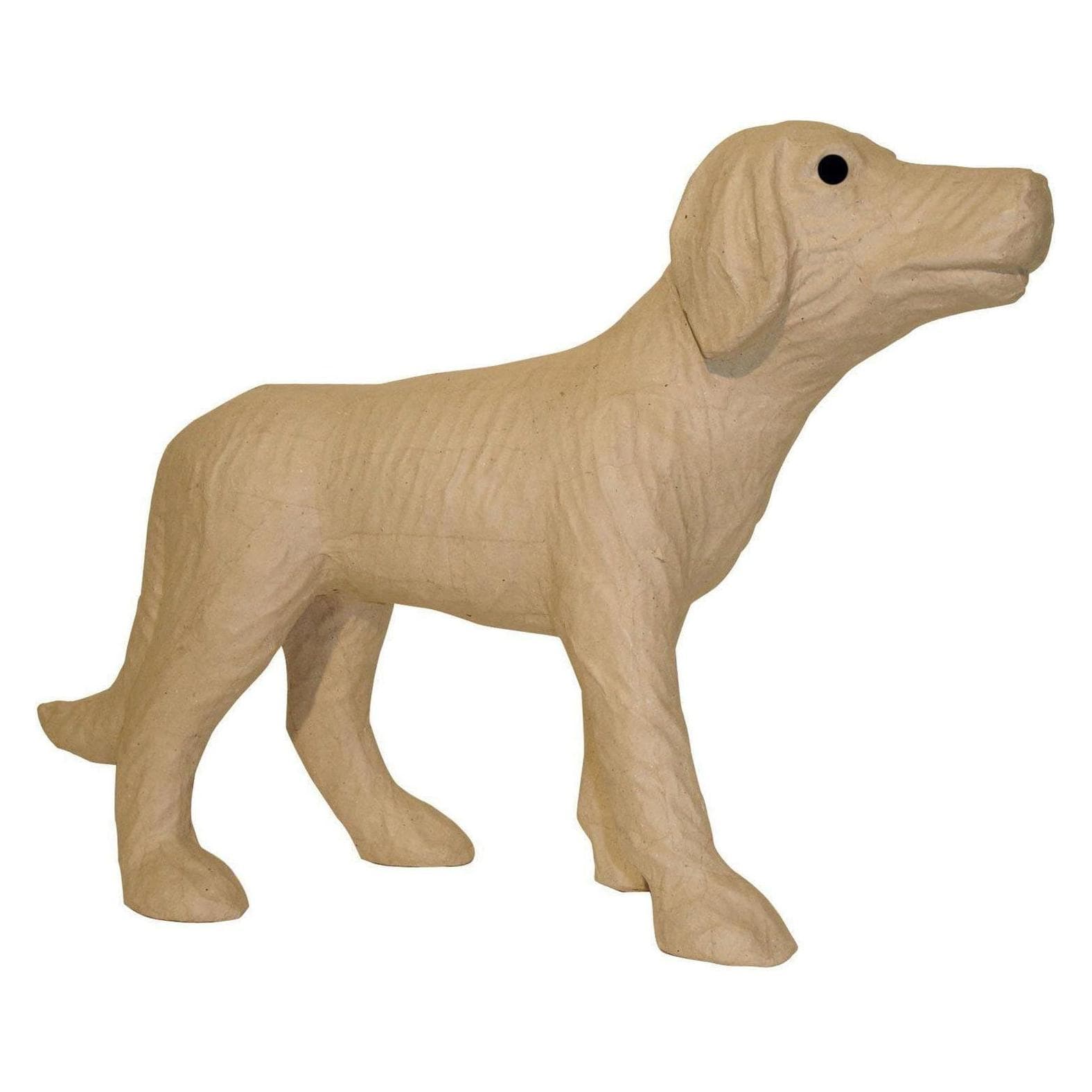Décopatch Cane figura di cartone 15x13x18 cm