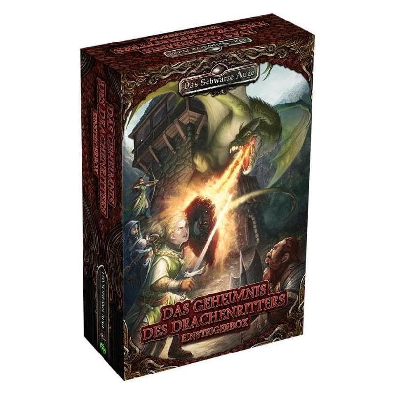 Ulisses Spiele DSA - Il segreto del cavaliere del drago: DSA Beginner's Box, brossura, 28 pagine (DE Edition) (Tedesco, 3 - 5 Giocatori)