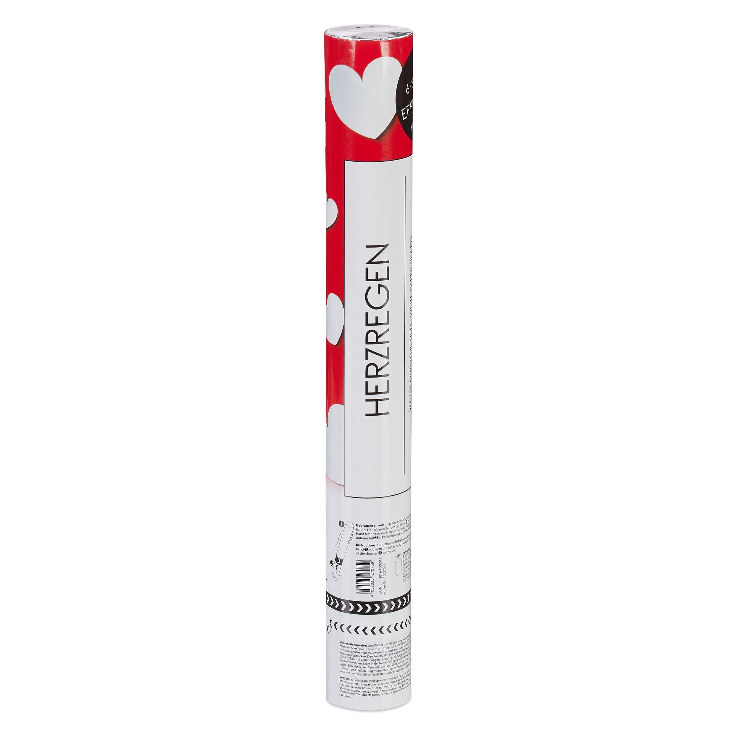 Relaxdays Sparacoriandoli a cuore per matrimoni (1 pz.)