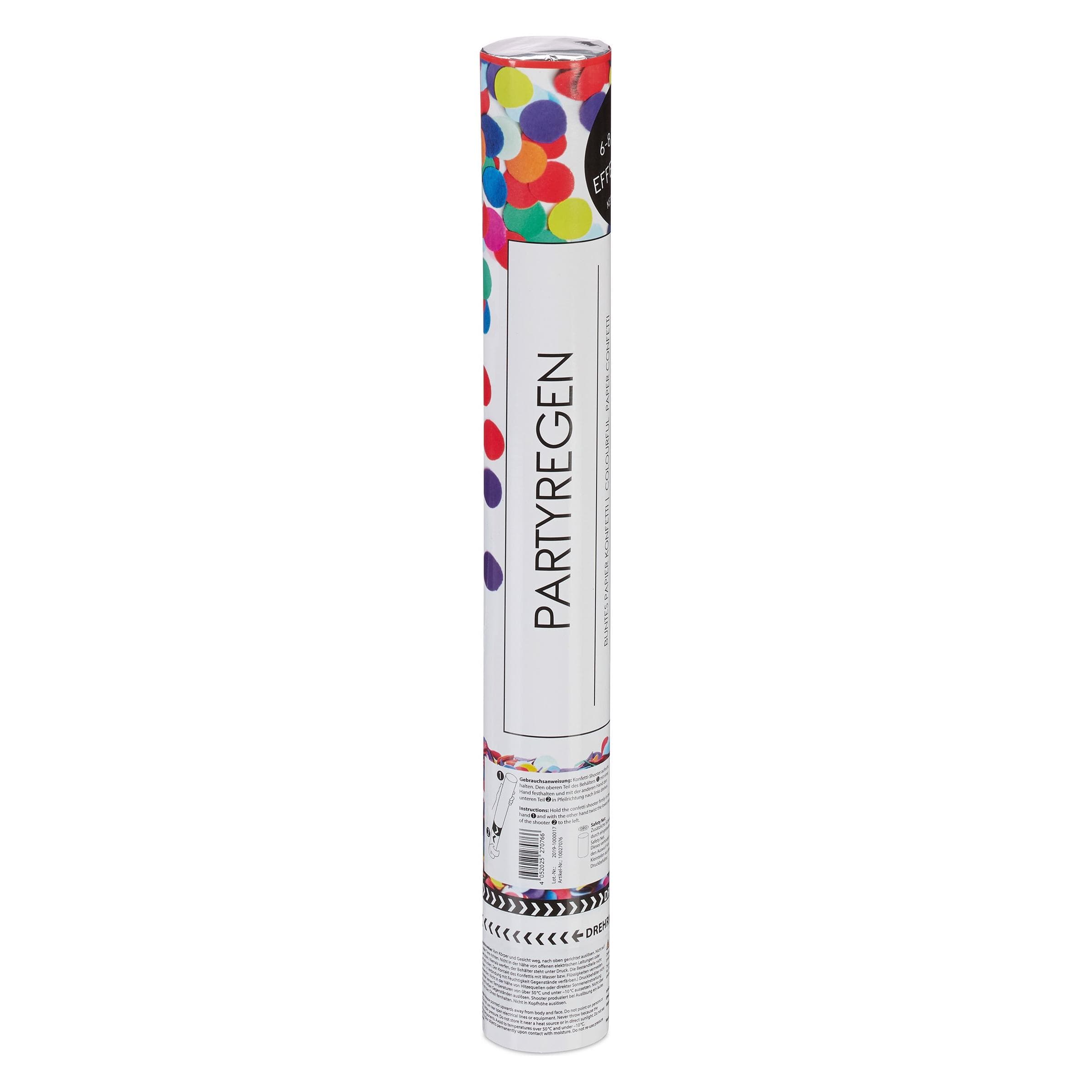Relaxdays Sparacoriandoli colorati (1 pz.)