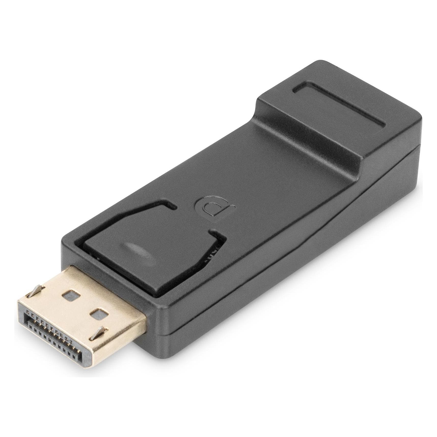 Digitus Da DisplayPort a (HDMI, 3.50 cm), Adattatore dati + video, Nero