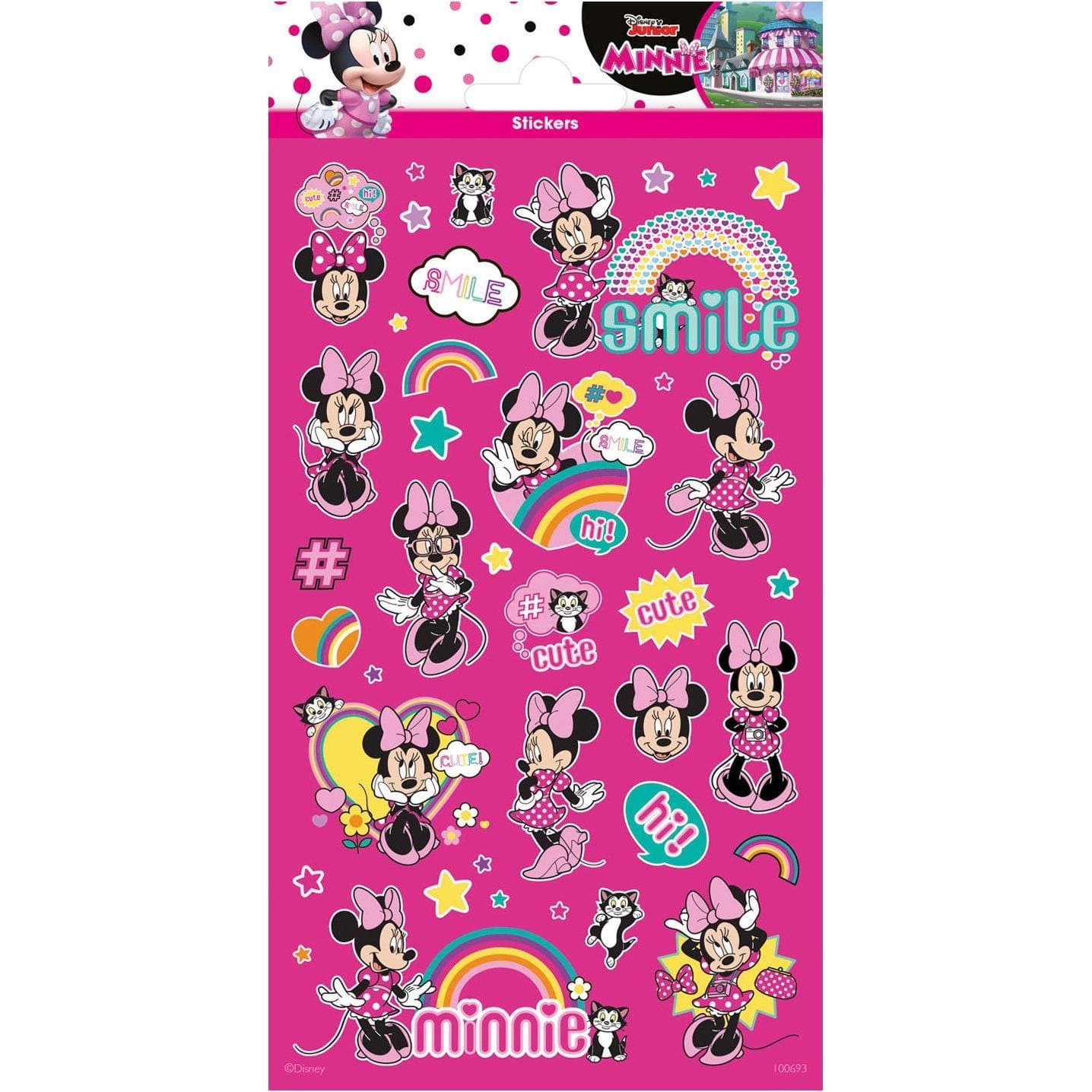 Totum, Sticker, Stickervel Twinkle - Minnie Mouse (29 Adesivo)