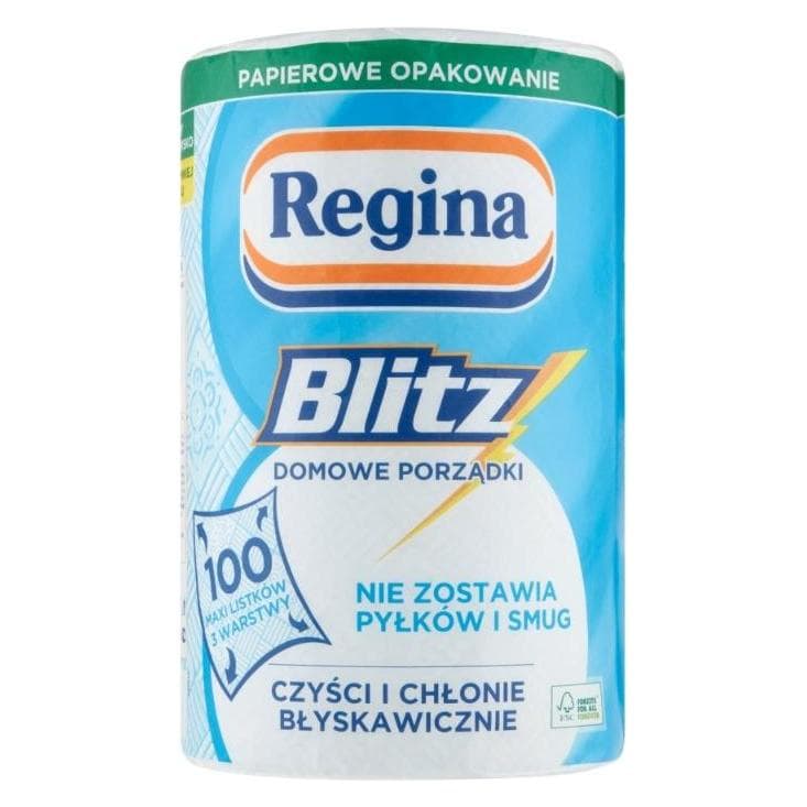 Regina Flash, Carta da cucina, Bianco