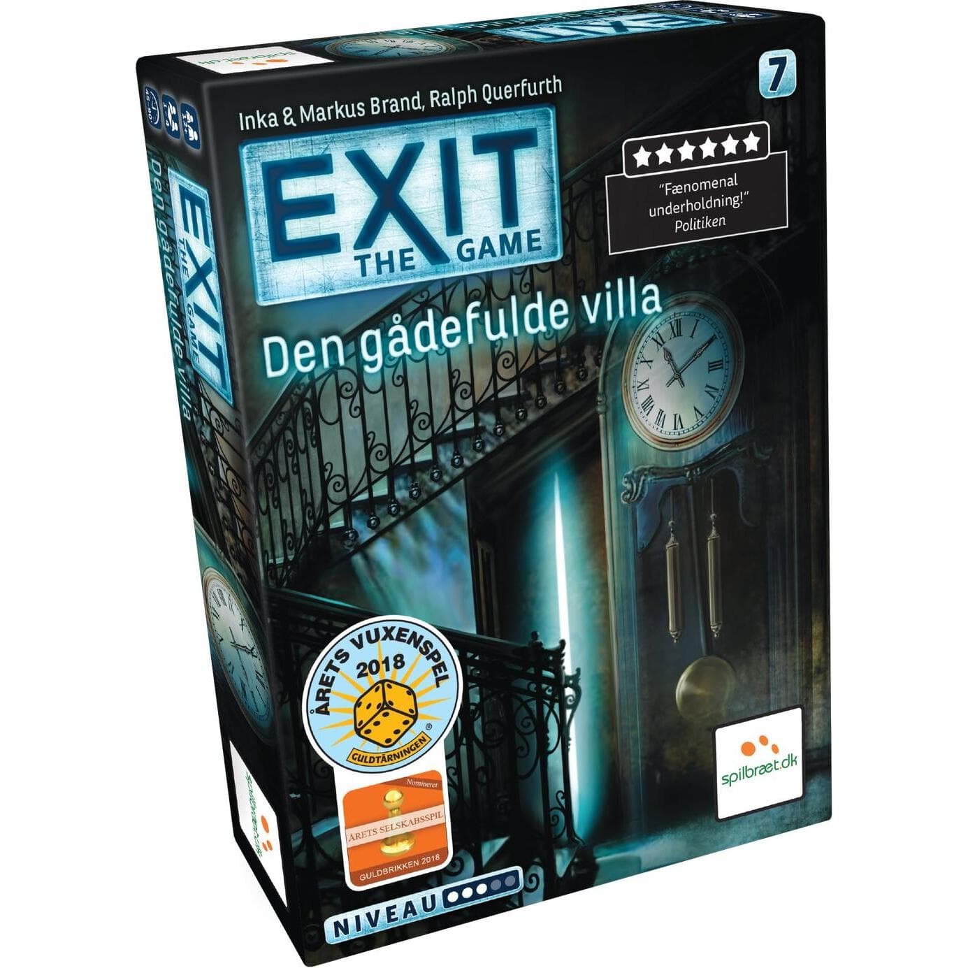 Lautapelit USCITA 7: Villa Den Gådefulde (DA) (Danese, 1 - 4 Giocatori)