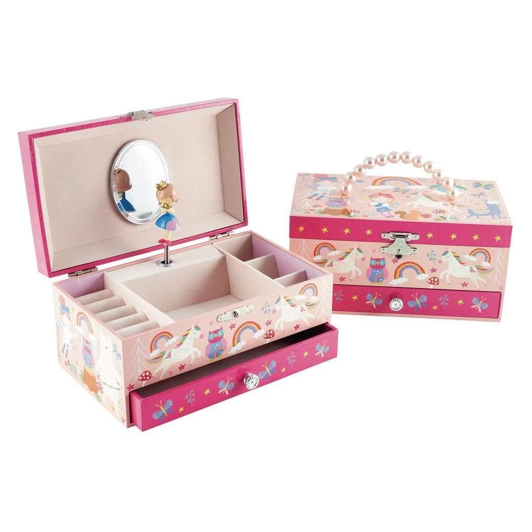 Rock, Portagioielli, Scatola per gioielli FLOSS & Rainbow Woodland - 39P3528, Multicolore
