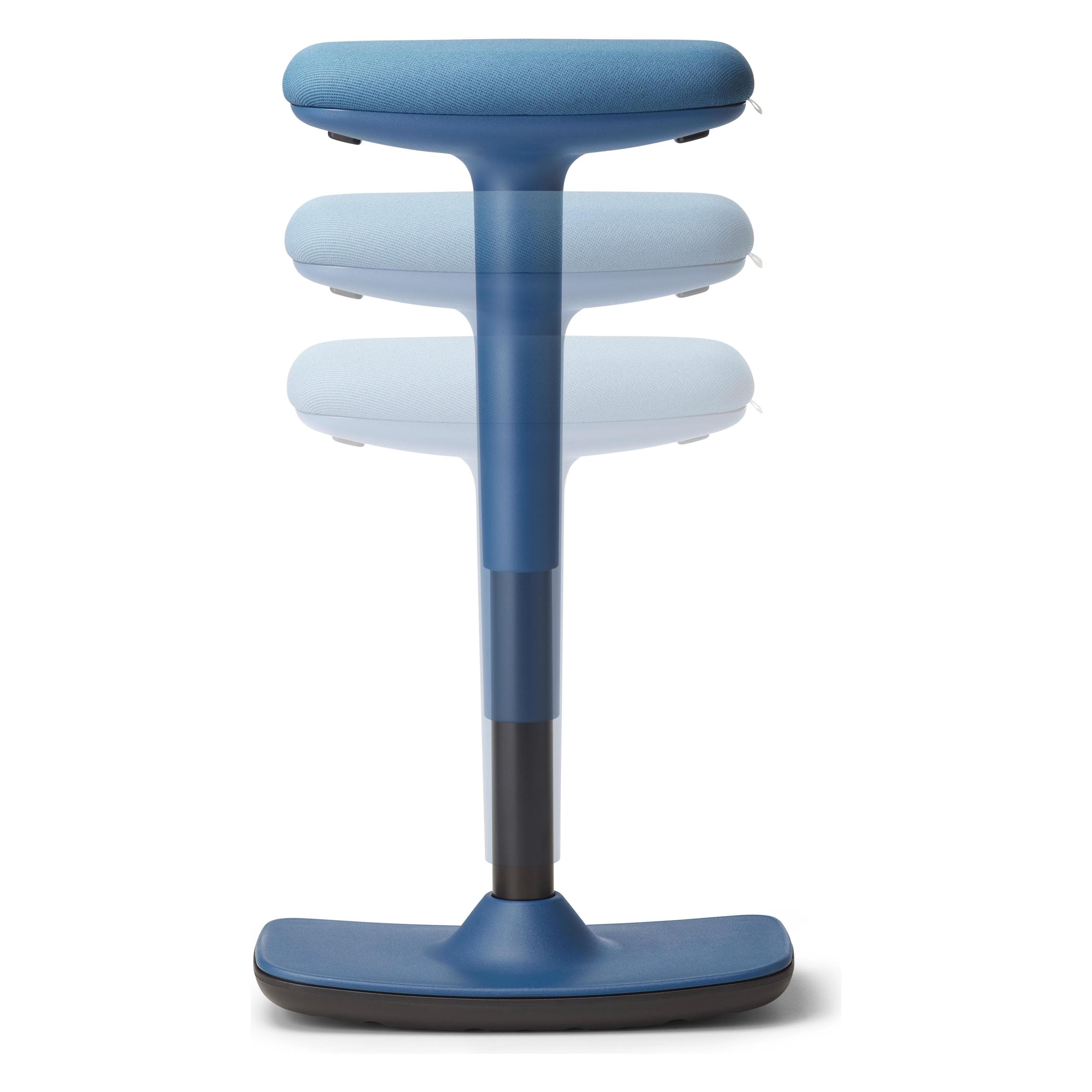 Trendoffice, Sedia da ufficio, Sgabello per sedersi e alzarsi SW 9299 (50 - 75 cm)