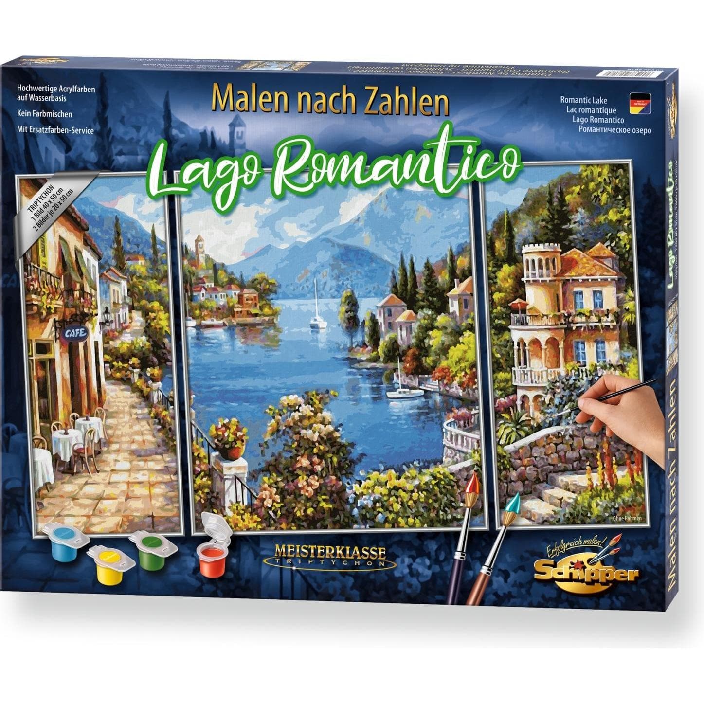 Schipper Set di pittura Dipingere per numeri: Lago Romantico