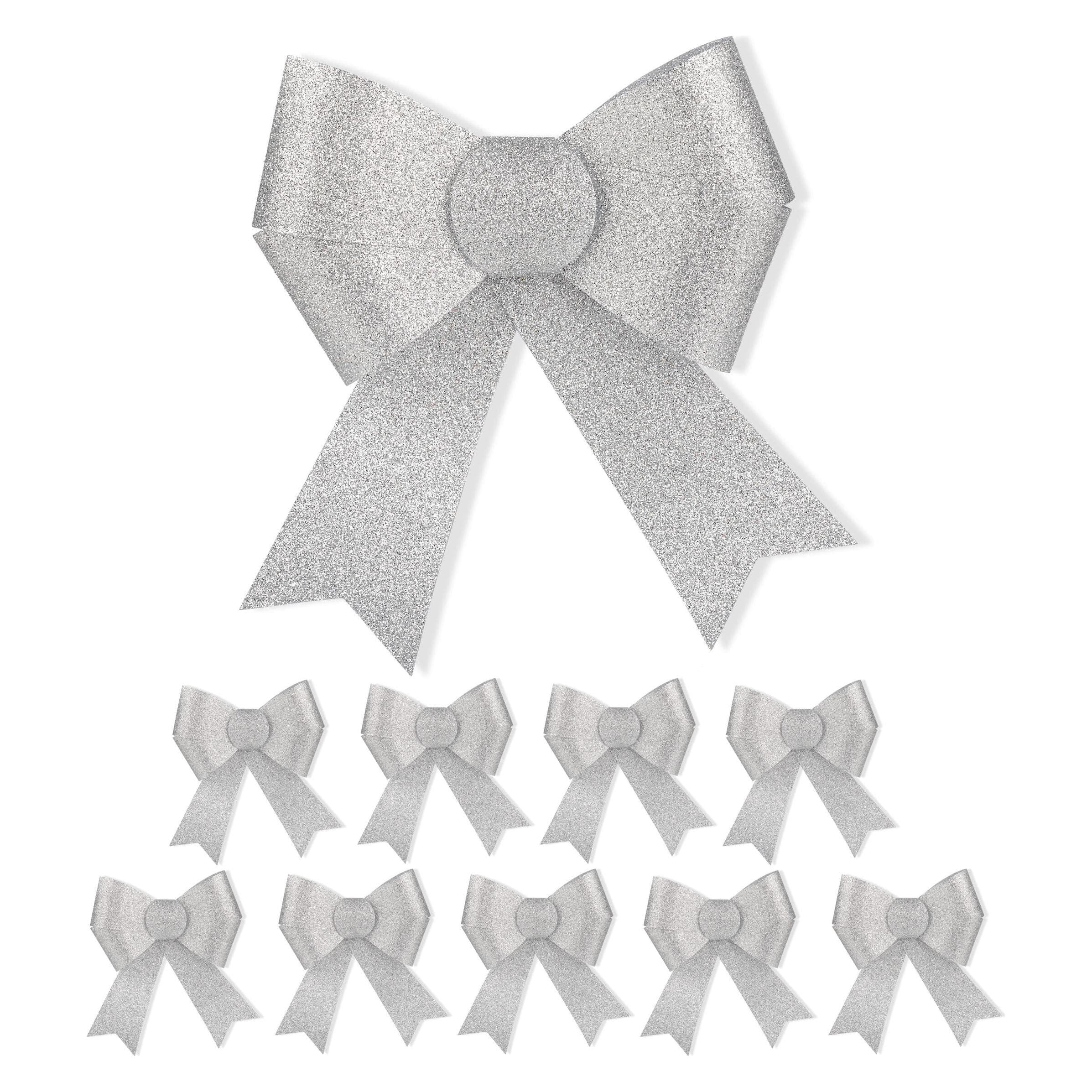 Relaxdays, Confezione regalo, 10x fiocchi-da-regalo (10x)