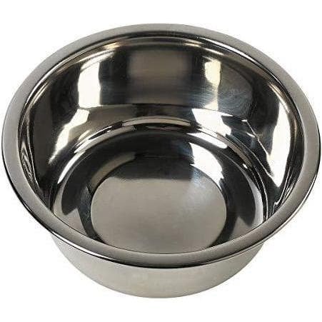 Zolux Ciotola Inox O 34cm 6 l (600 cl), Ciotola mangime + Dosatore
