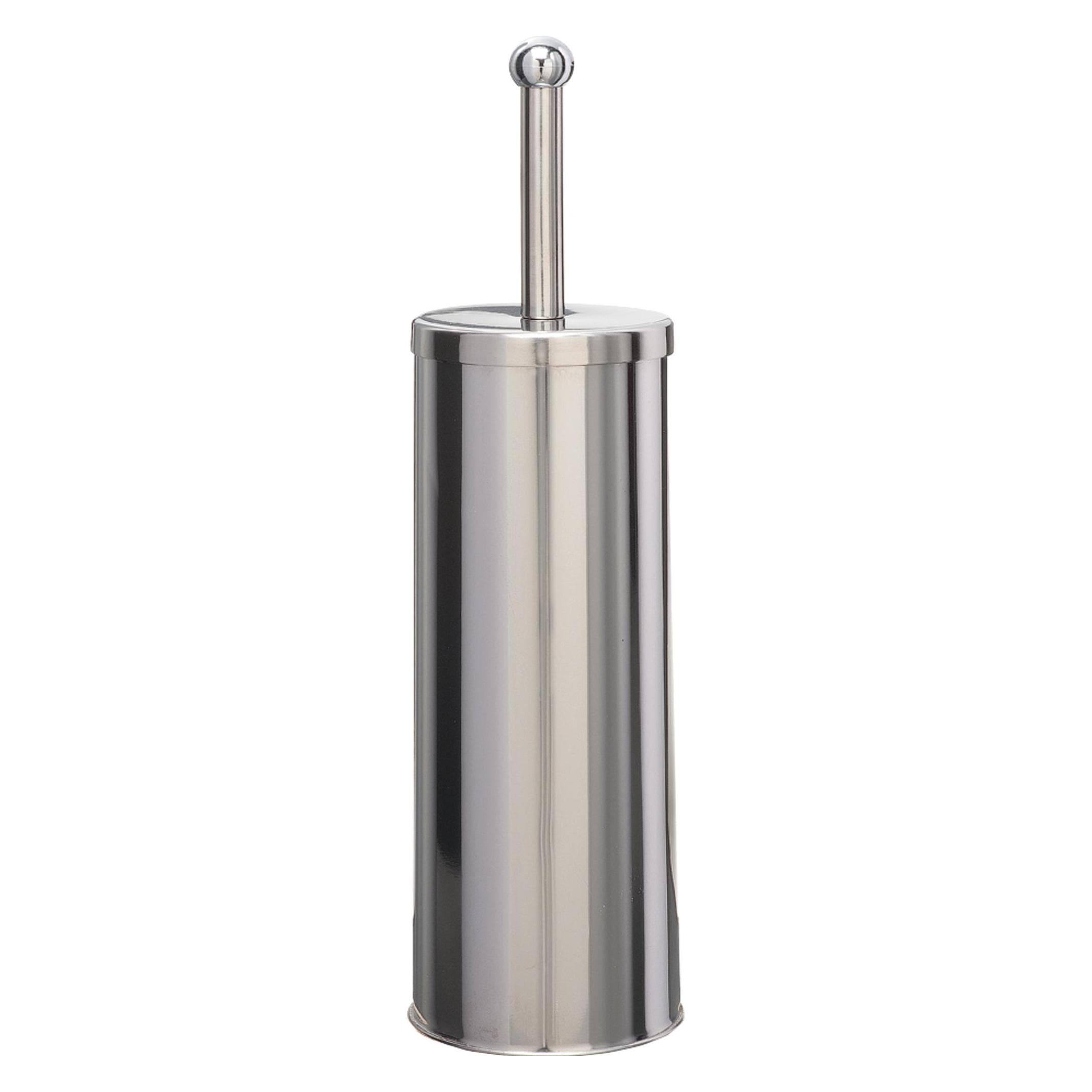 Medial International Metalnova, Spazzola WC, METALNOVA Set WC Basic Metal 101800 Acciaio inossidabile