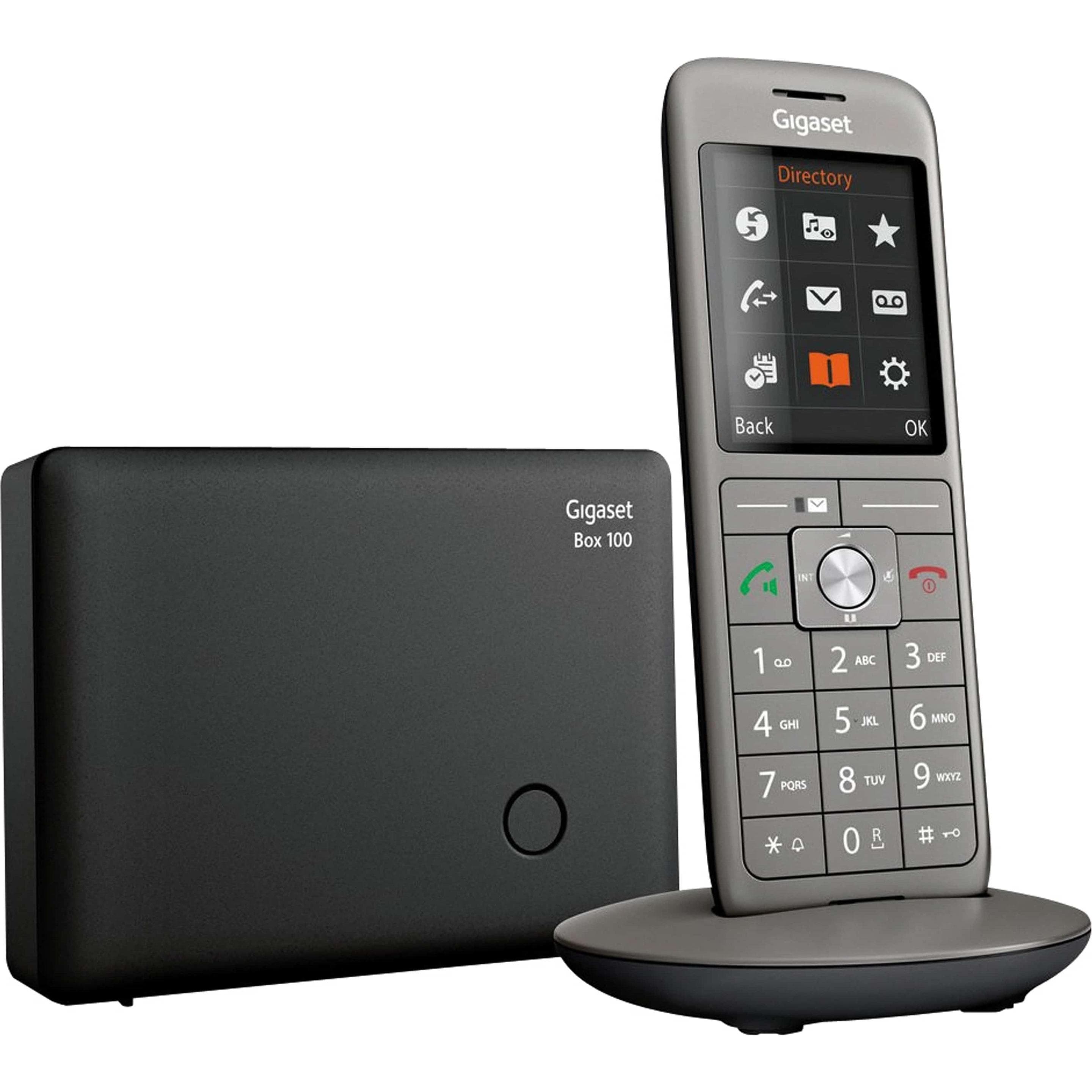 Gigaset CL660 (versione DE), Telefono, Grigio