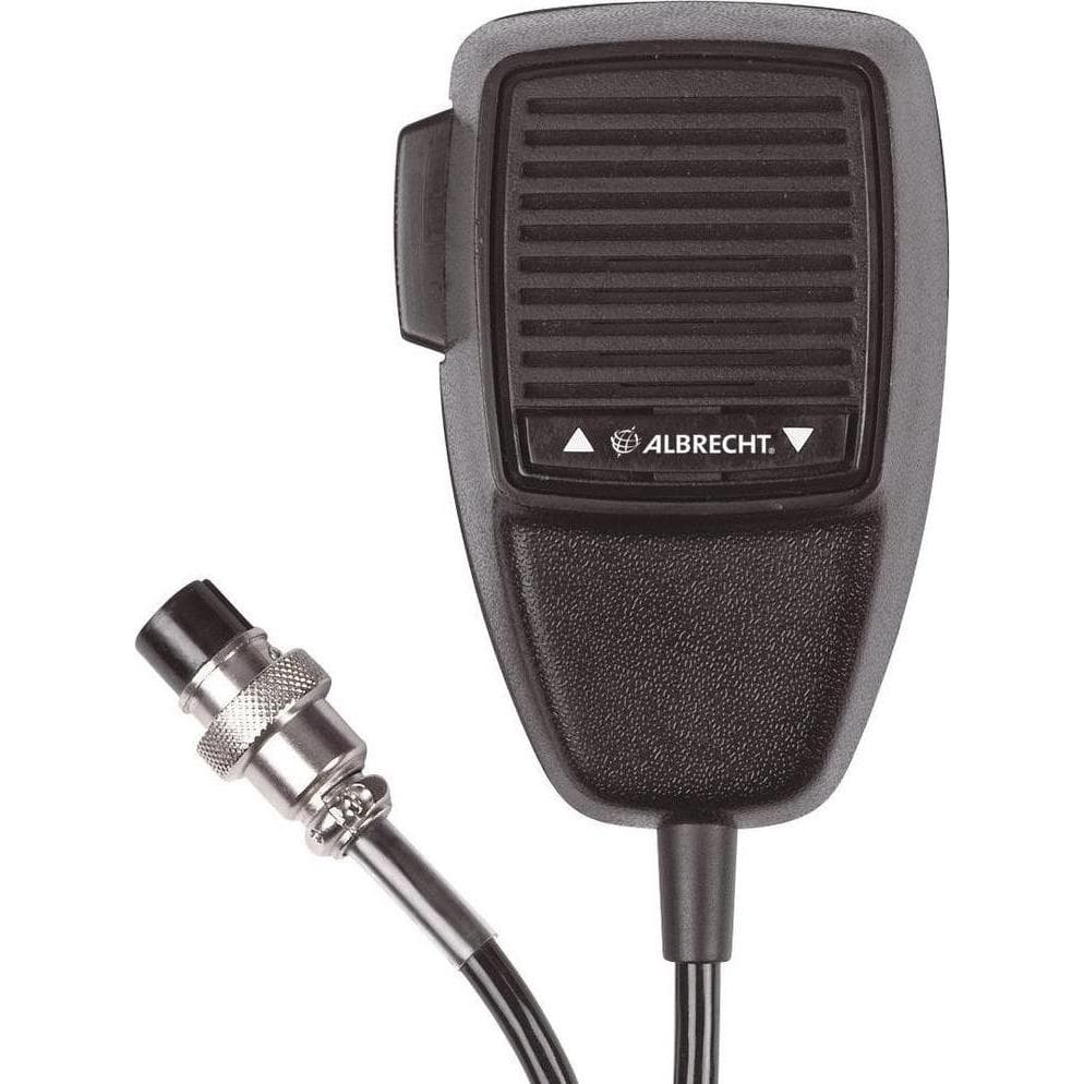 Albrecht Microfono a elettrete AE, Walkie talkie, Nero