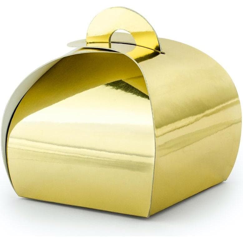 Partydeco Dragee Box Oro (10 pezzi) (10 pz.)