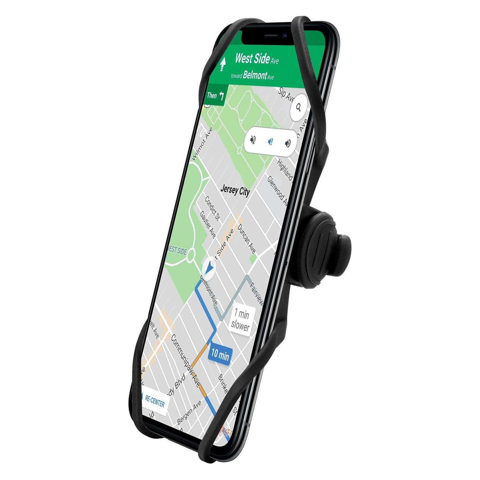 Celly Supporto Per Bicicletta, Supporto per smartphone, Nero