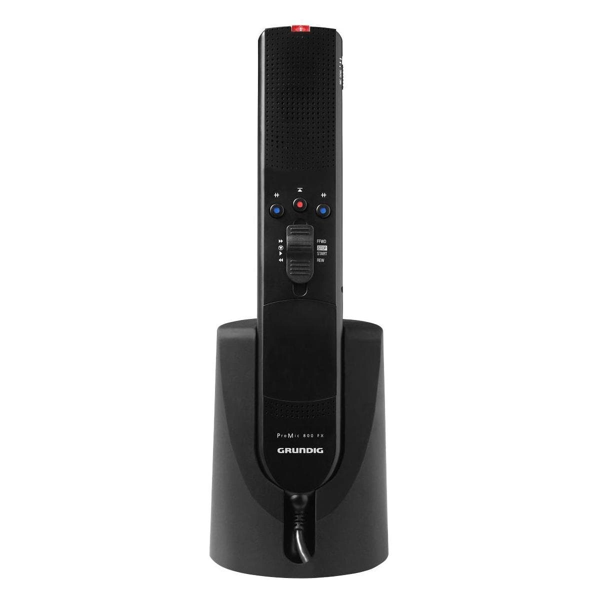 Grundig, Accessori per dittafono, ProMic 800 FX, microfono per dettatura con supporto