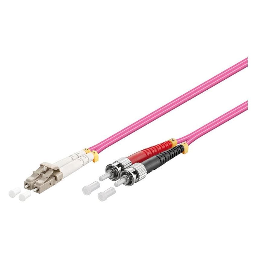 Good Connections Cavo patch in fibra ottica duplex OM4 (multimodale, 50/125) LC/ST, 30m (30 m), Cavo di rete