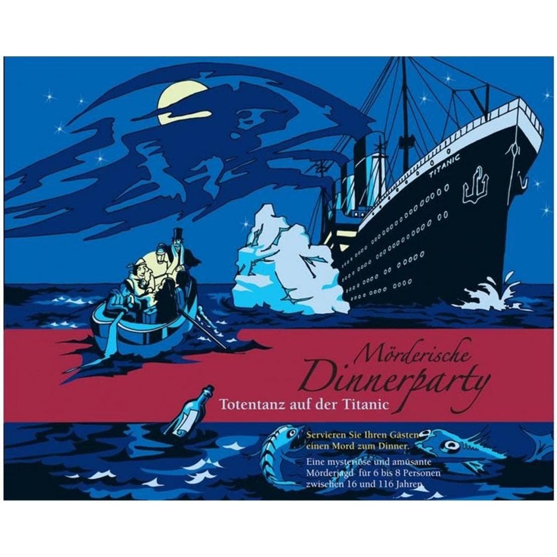 Blaubart Cena con cena omicida Danza della morte sul Titanic (Tedesco, 6 - 8 Giocatori)