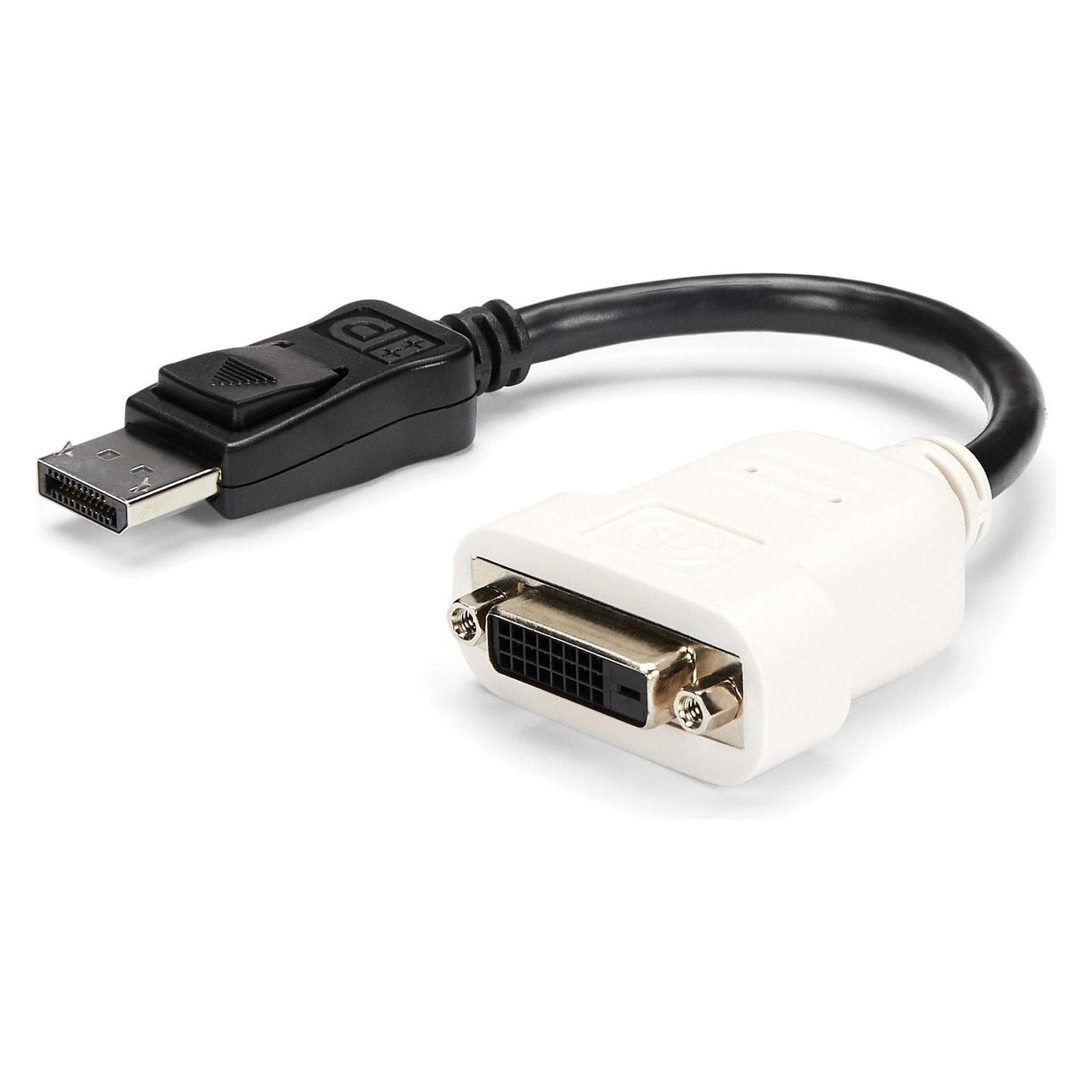 StarTech Convertitore Video Displayport (DVI, 24 cm), Adattatore dati + video, Nero