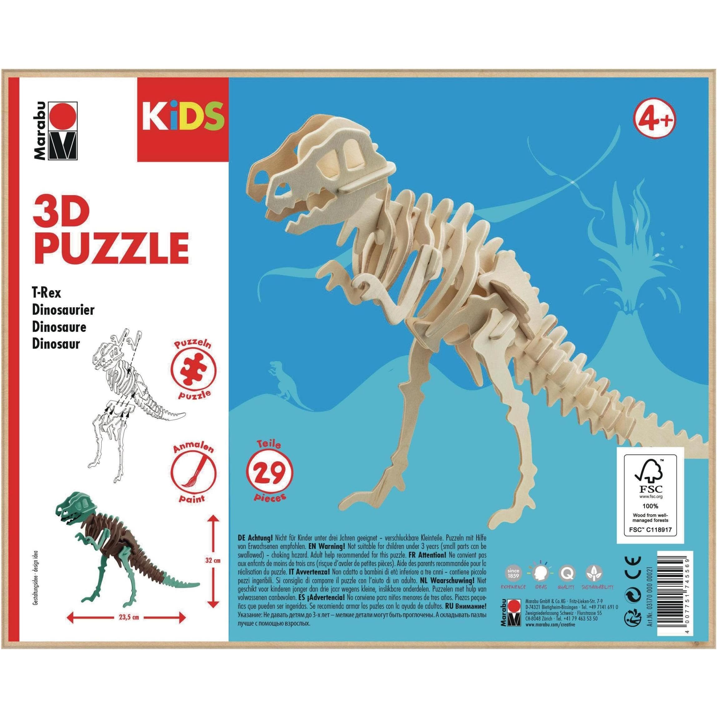 Marabu Dinosauri (29 pezzi)