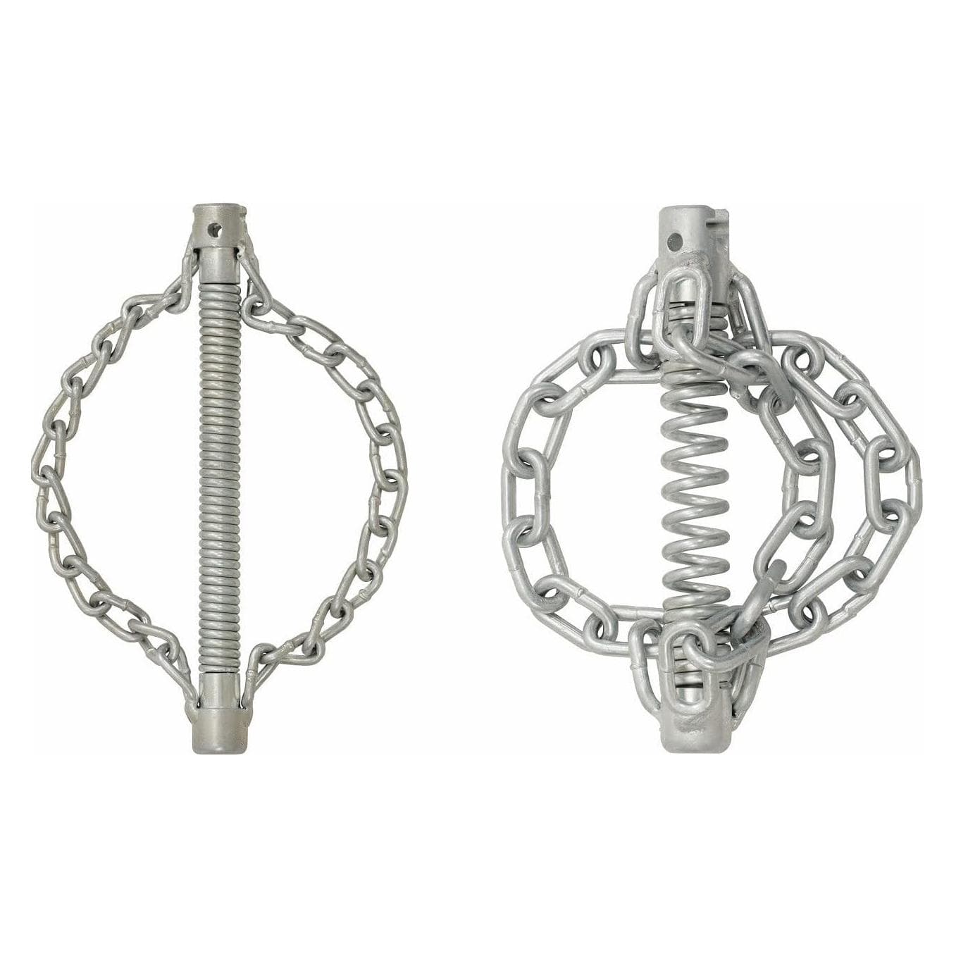 KS Tools Testa a catena con catena liscia, 4 catene, per spirale 22 mm, Ø 45 mm, Utensili pulizia