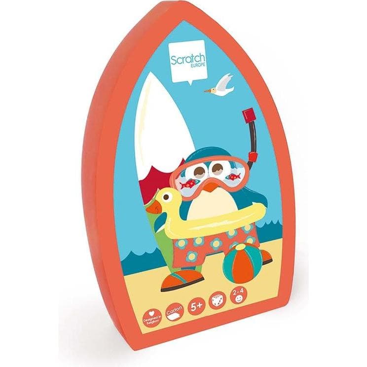 Scratch Gioco di reazione Penguin (Francese, Inglese, Italiano, Tedesco, 2 - 4 Giocatori)