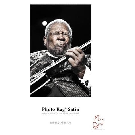 Hahnemühle Photo Rag Satin A 4 310 g, 25 fogli (310 g/m², A4, 25 pz.), Carta fotografica, Bianco