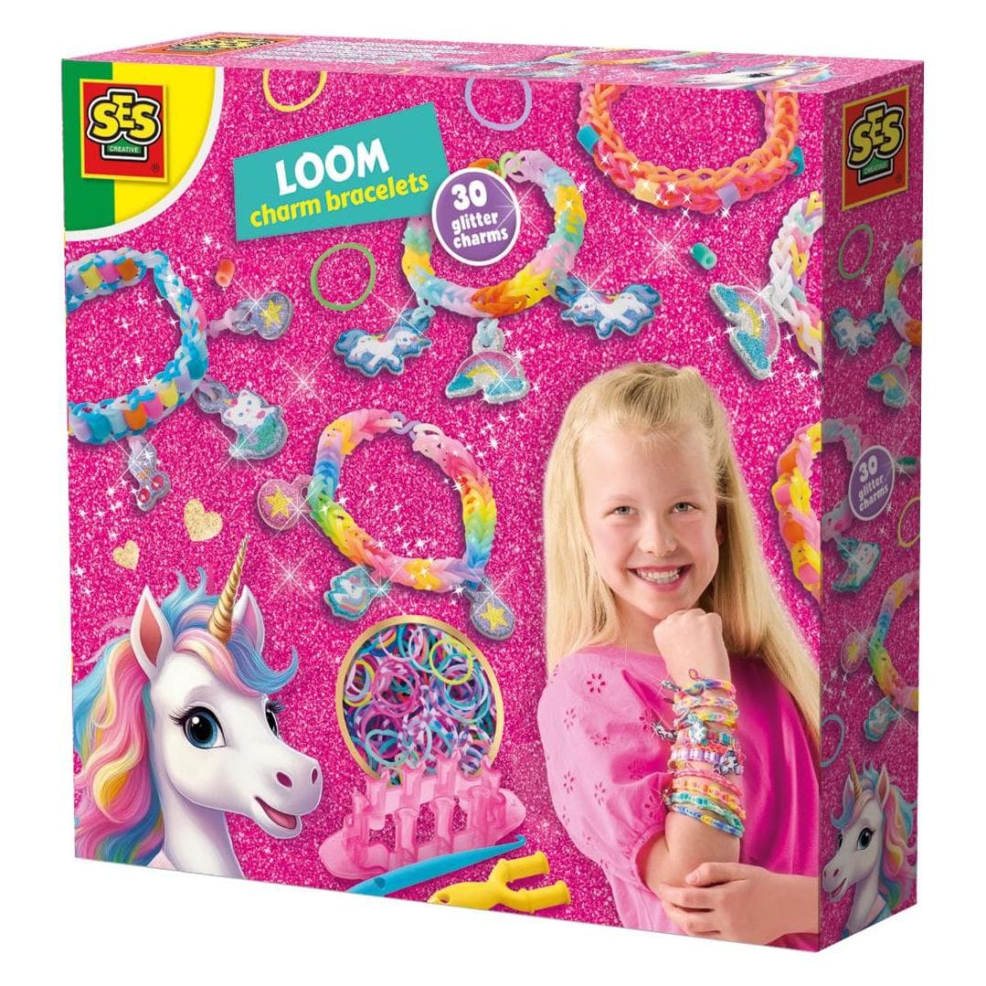 Ses Unicorn - Loom-Armbänder mit Charms
