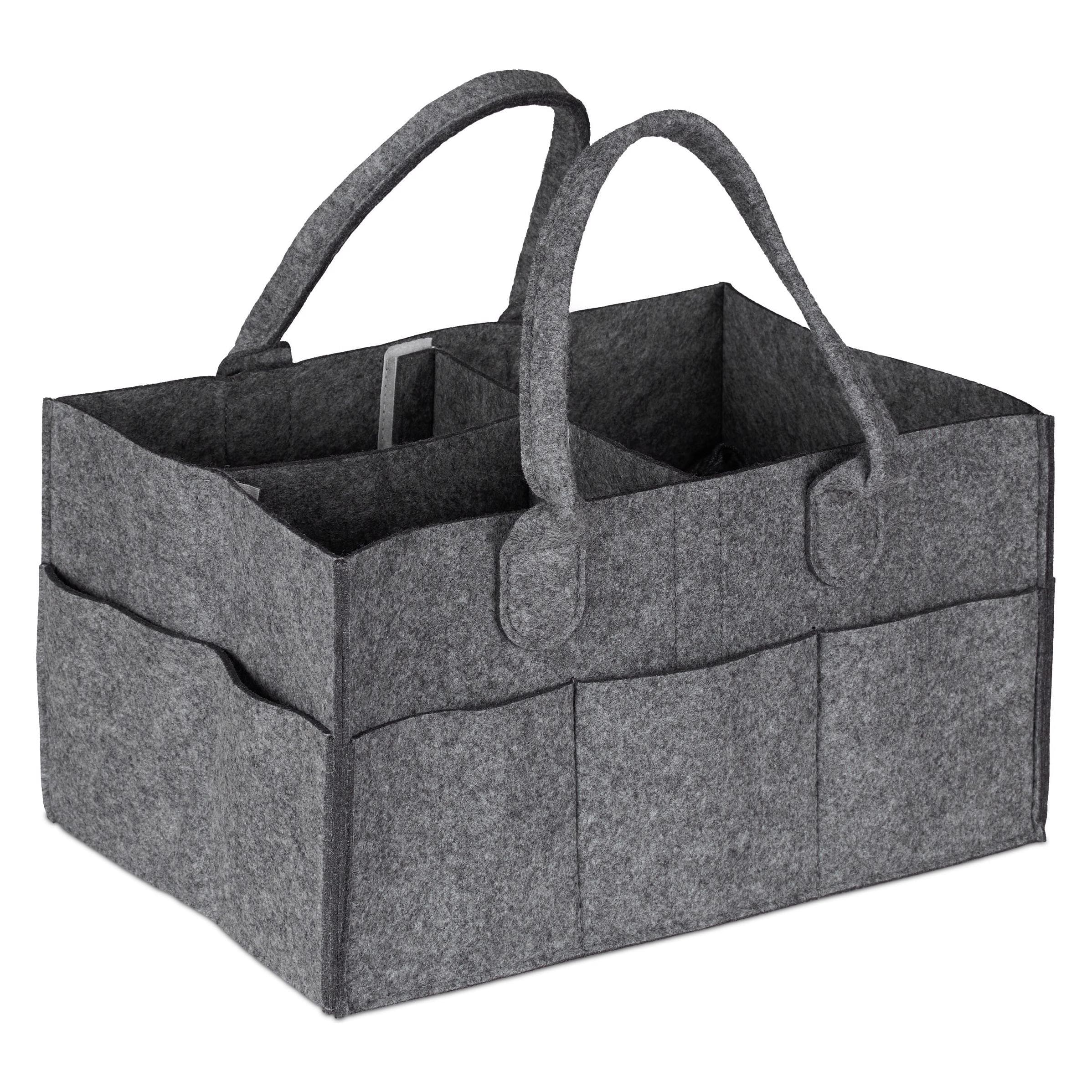 Relaxdays, Cesta, Contenitore portapannolini (23 cm, 1x)