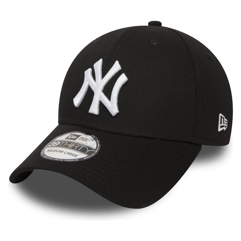 New Era, Unisex, Cappellino, Lega MLB base NY, Bianco, Nero, (L, M)