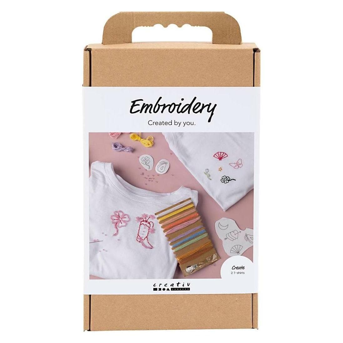 Creativ Company 9772642, Kit per lavori manuali, Bianco, Multicolore