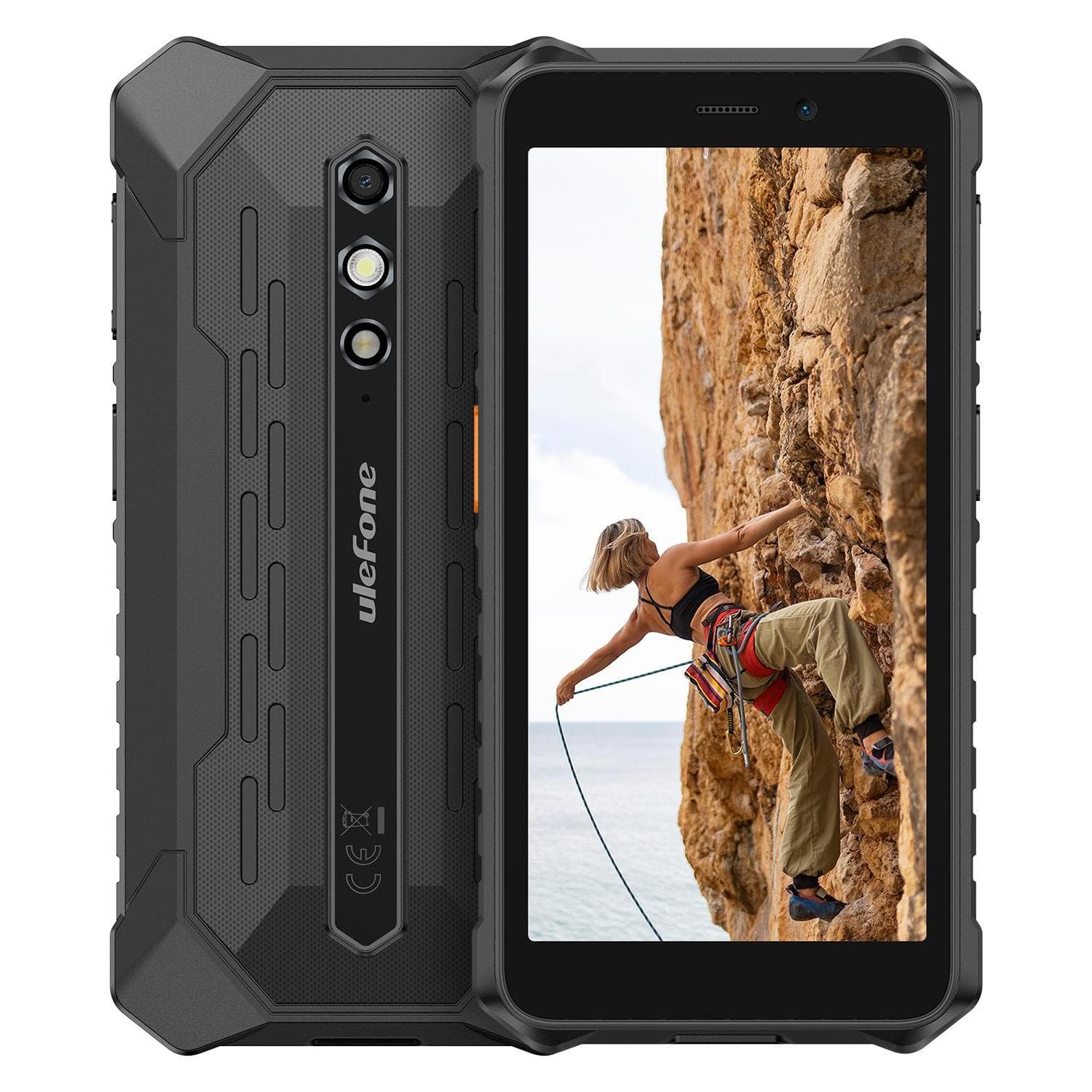 Ulefone Rugking 2 Pro Phone, 128GB/8GB, black (128 GB, Nero, 5.45", Doppia SIM, 4G), Smartphone, Nero