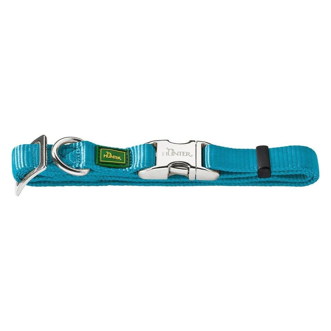 Hunter Collare Vario-Basic ALU-Nylon forte (L, Cane, Generale, Passeggiare), Collare + Guinzaglio