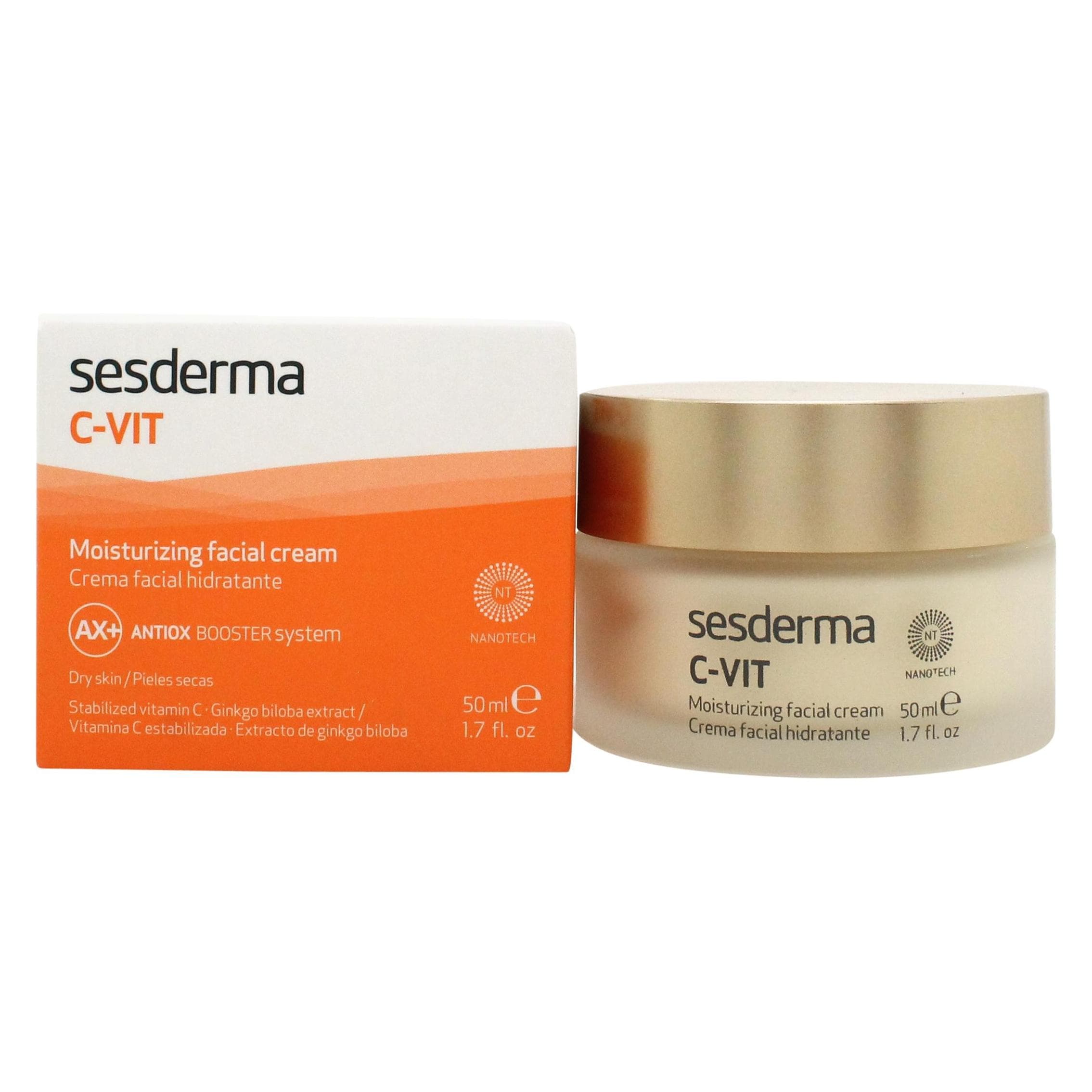 Sesderma, Crema viso, usa C-Vit Crema idratante per il viso (50 ml, Tonico per il viso)