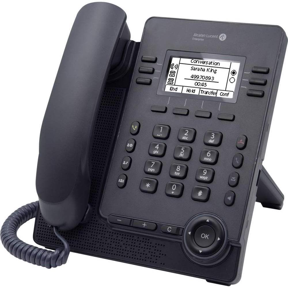 Alcatel Telefono a filo Lucent Enterprise, VoIP M3 DeskPhone, Telefono, Grigio
