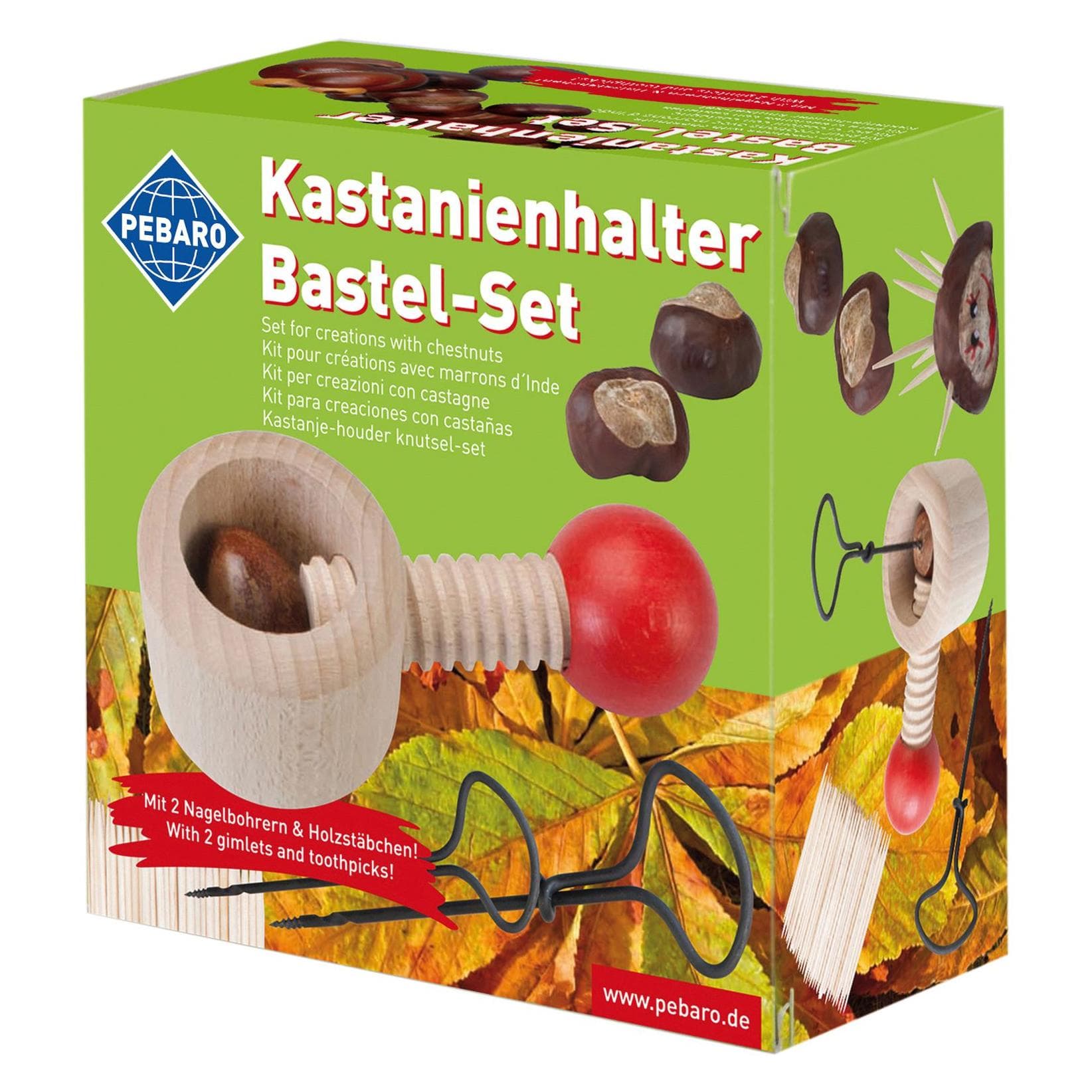 Pebaro Porta castagne più trapano