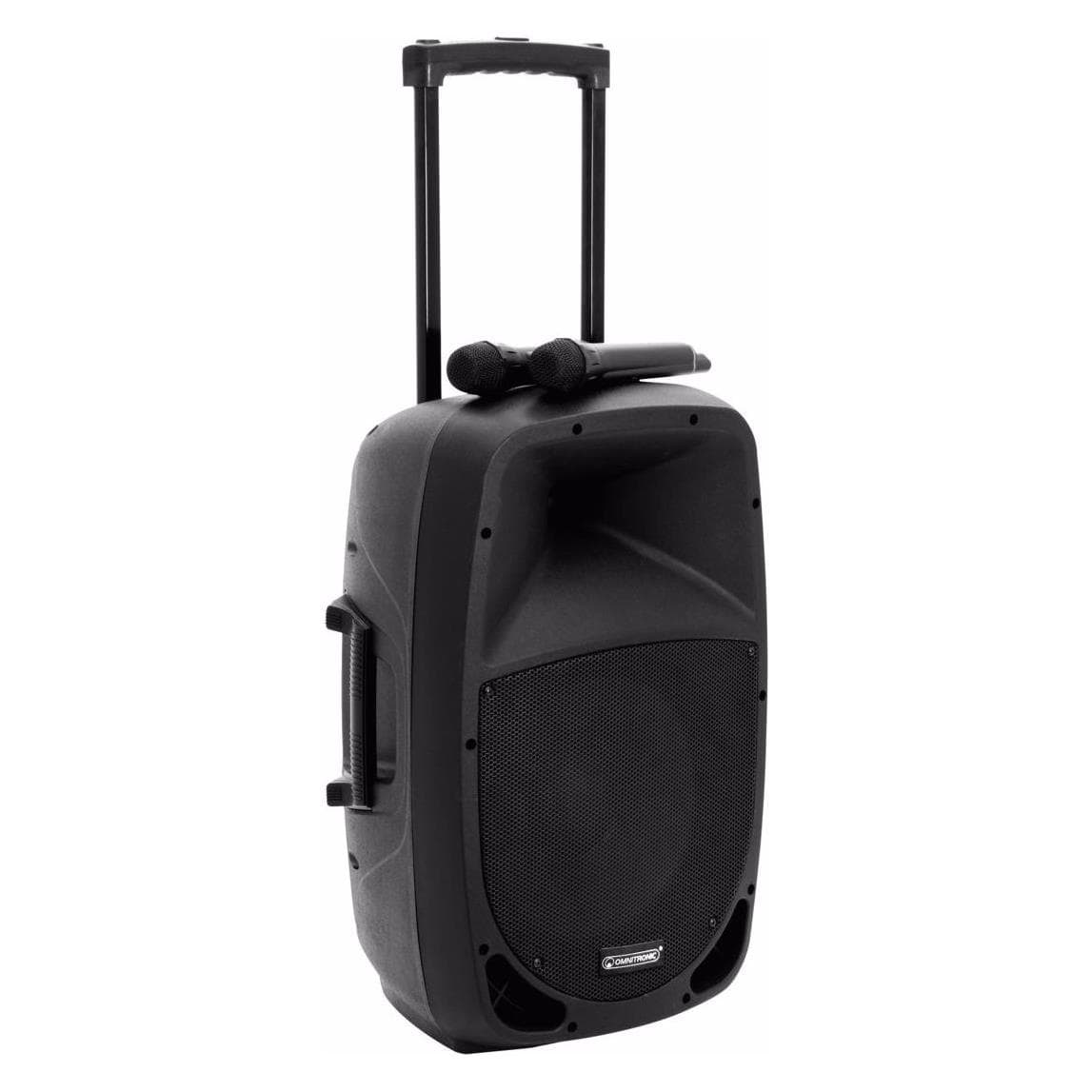 Omnitronic Sistema PA senza fili MES-15BT2 (Attivo), Altoparlante PA, Nero