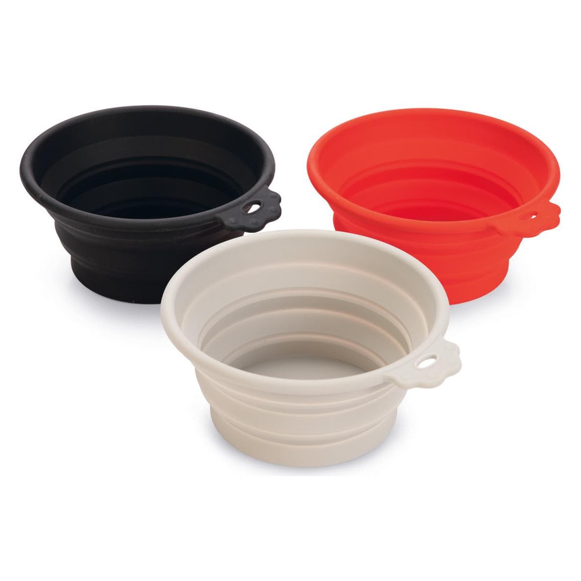 Karlie Ciotola da viaggio in silicone Anto (25 cl), Ciotola mangime + Dosatore