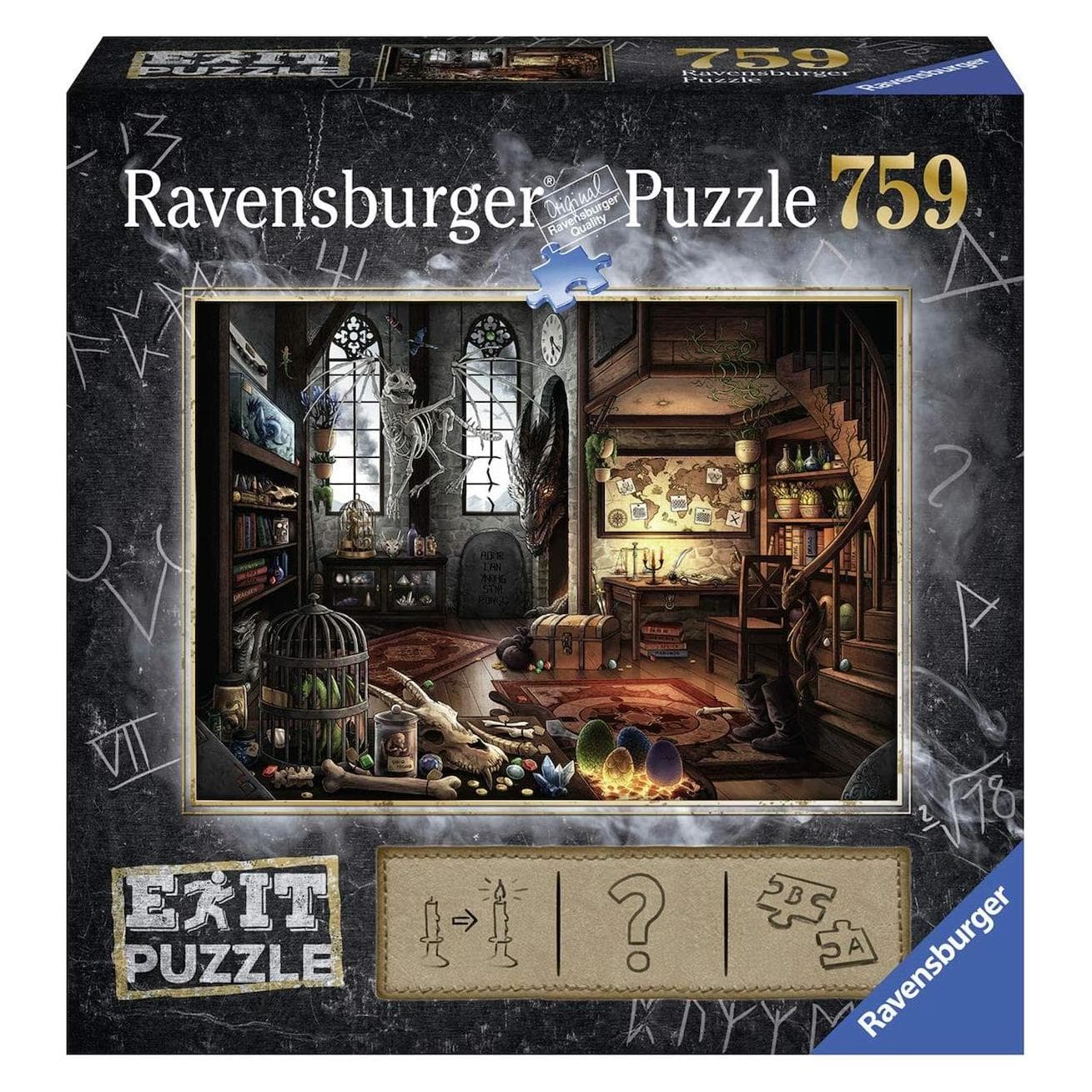 Ravensburger USCITA 5: Draghi (759 pezzi)